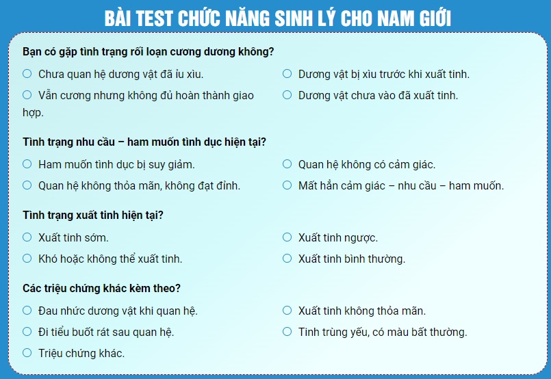 Yếu sinh lý là bệnh gì? Phòng khám đa khoa Hưng Yên